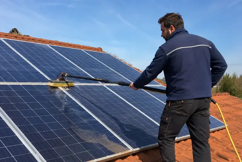 Nettoyage et entretien de panneaux solaires à Hières-sur-Amby
